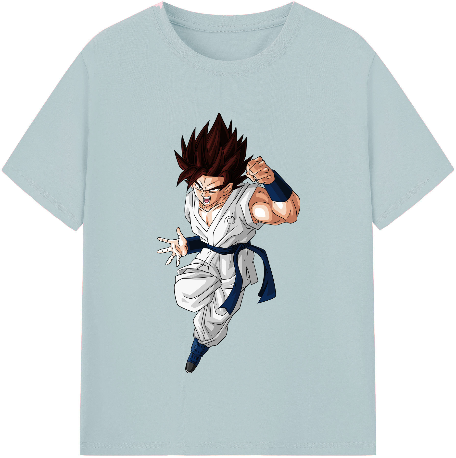 （画像用） ドラゴンボール 孫 悟飯（そんごはん）DRAGON BALL Son Gohan 綿100％半袖Tシャツ（フロントプリント）